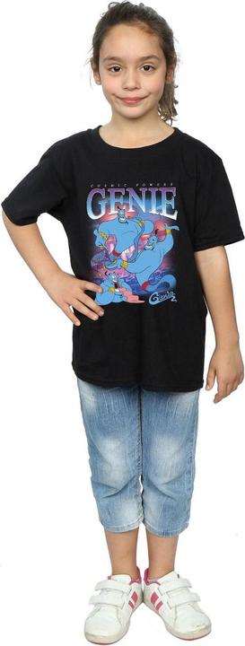 Produktbild Aladdin Mädchen Genie Montage TShirt aus Baumwolle (116)