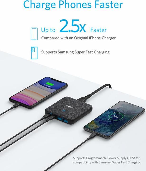 Image du produit Anker PowerPort Atom III Slim (65 W)