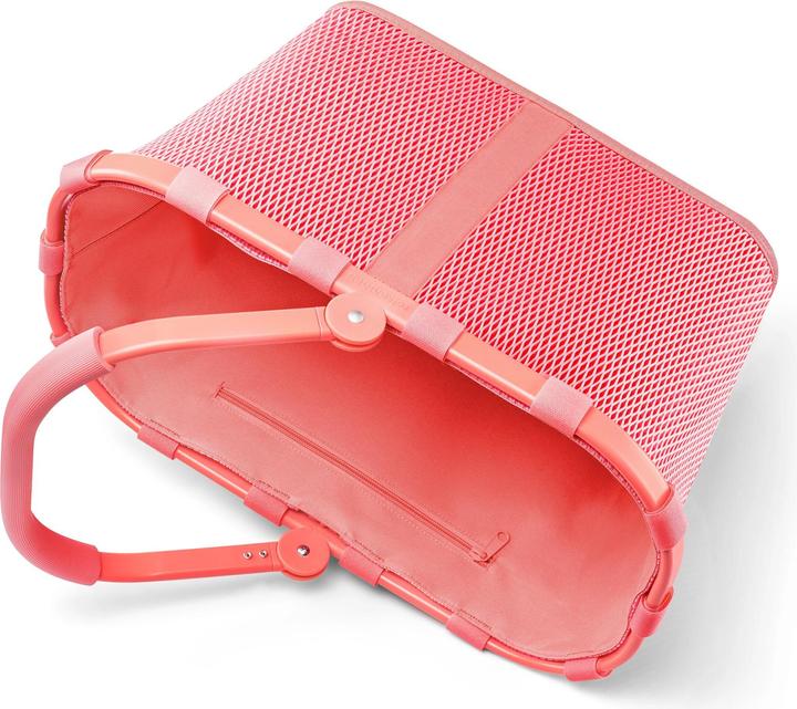 Actual product image reisenthel Einkaufskorb Carrybag Frame Mesh Coral