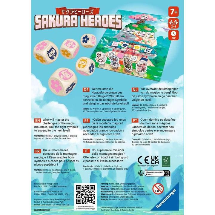 Actual product image Ravensburger Sakura Heroes (Multilingual)