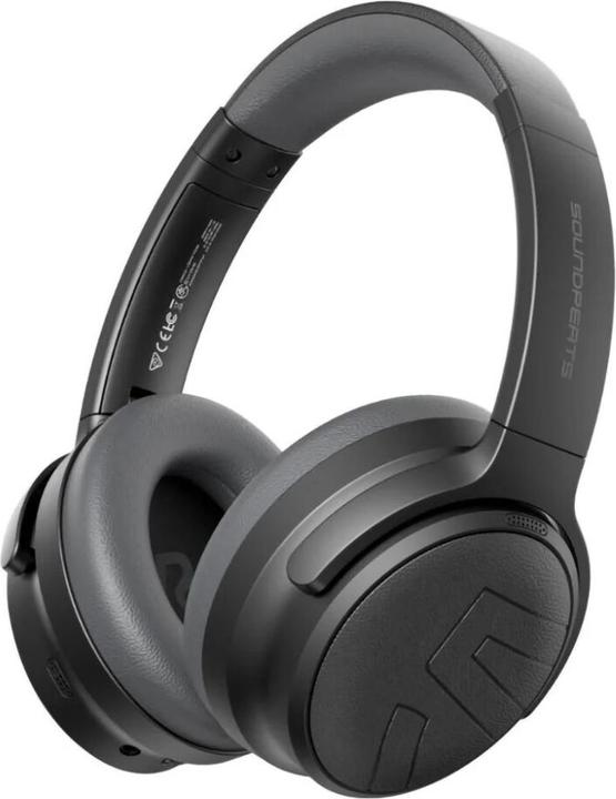 Produktbild Soundpeats Space Pro Overhead Headset schwarz (ANC, 123 h, Kabellos)