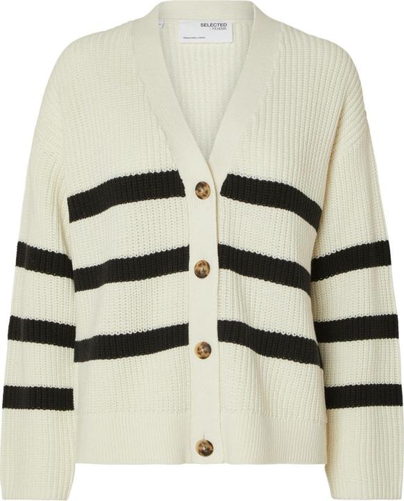Produktbild Selected Femme Gestreifter Strickjacke (XL)
