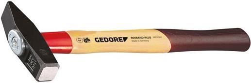 Actual product image Gedore 600 E-2000 Metalworker's hammer ROTBAND-PLUS with ash handle, 2 kg (2491 g)