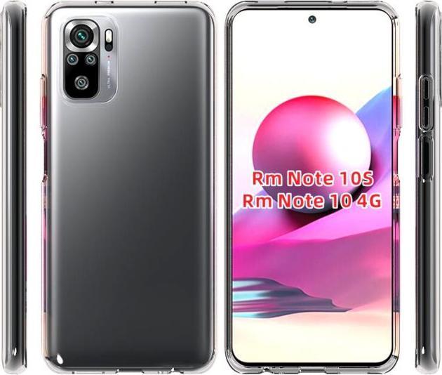 Actual product image MU Classic Softcase TPU Series (Xiaomi Redmi Note 10S, Xiaomi Mi Note 10)