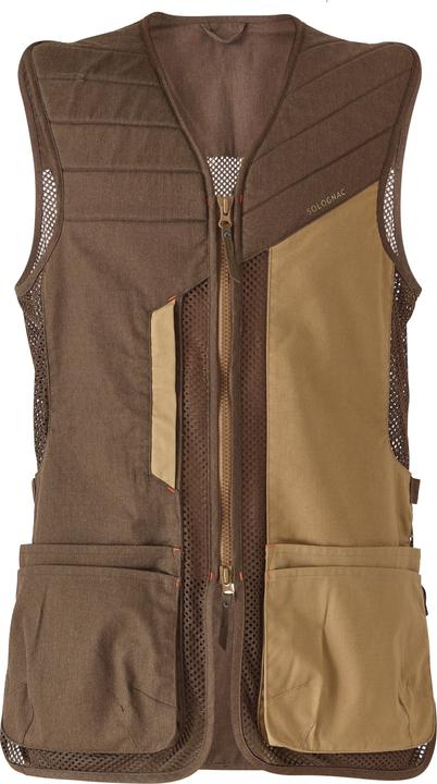 Produktbild Solognac Schiessweste Trap 500 braun (XL)
