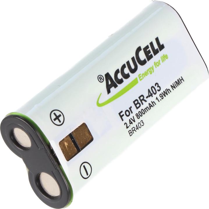 Actual product image AccuCell Akku olympus ds-2300, -3300, -4000, br-403