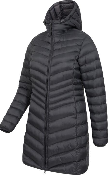 Actual product image Mountain Warehouse Womens/Ladies Florence Long Padded Jacket (40 D)