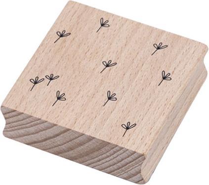 Produktbild Artoz Stempel Blumen allover Holzstempel