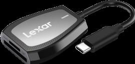 Image du produit Lexar Professional USB-C Dual-Slot Reader - SD/MicroSD UHS-II (USB-C 3.2 Gen 1)