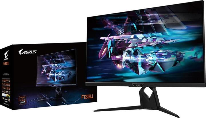 Actual product image Gigabyte Aorus FI32U (3840 x 2160 Pixels, 31.50")