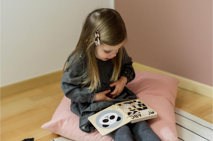 Produktbild Kindsgut Beschäftigungsspielzeug Holzbuch Farben