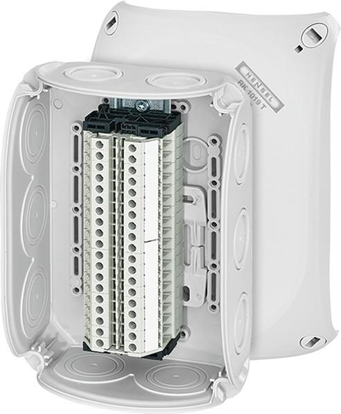 Productafbeelding Hensel Klemmenkast RK 1019 T 1,5-4qmm, 19 klemmen ENYCASE box, behuizing voor montage op de