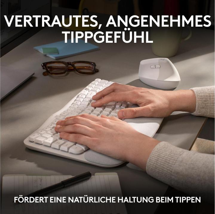 Produktbild Logitech Wave Keys (CH, Kabellos)
