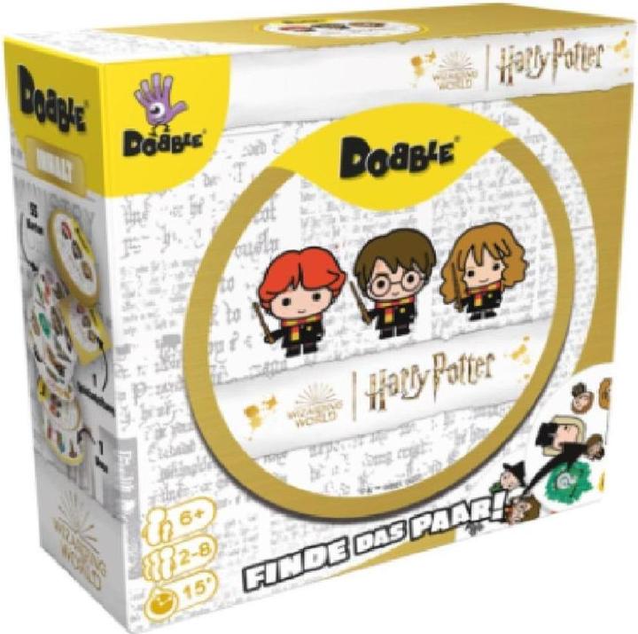 Actual product image Zygomatic ZYGD0025 - Dobble Harry Potter, card game, for 2-8 players, ages 6+ (DE edition) (German)