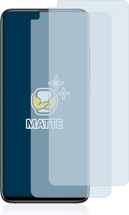 Actual product image BROTECT Anti-glare screen protector matt (2 Piece, Mi 10T)
