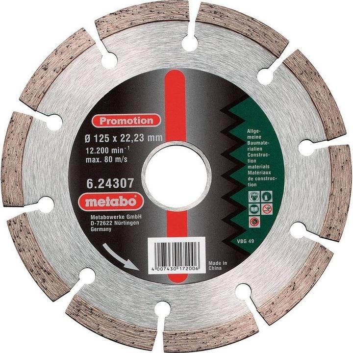Produktbild Metabo Diamanttrennscheibe x2223