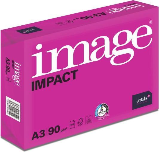 Actual product image Antalis Copy paper Image Impact A3, 90 g/m², 2500 sheets (90 g/m², 2500 x, A3)