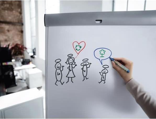 Actual product image Edding Flipchart marker (Green, Red, Yellow, Black, Orange, Blue, 3 mm, 7 x)