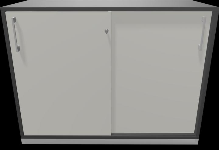 Image du produit Narbutas Choice Armoire à portes coulissantes (100 x 40 x 76 cm)