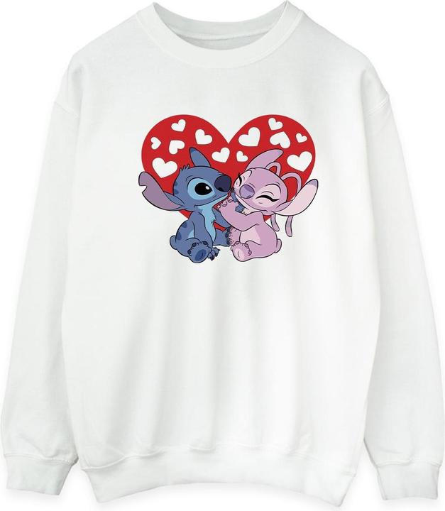 Produktbild Disney Lilo & Stitch Hearts Sweatshirt (S)