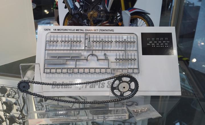 Produktbild Tamiya 1:6 Motorradkette (Einzelglieder) Af.Tw.