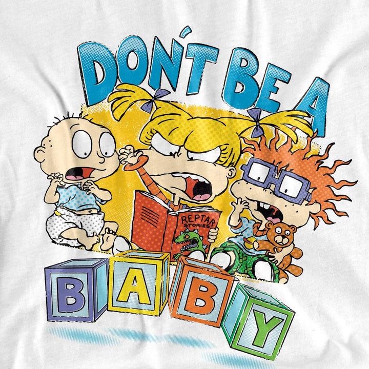 Image du produit Rugrats - T-shirt DON'T BE A BABY - Adulte (M)