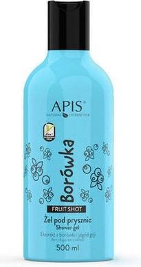 NoName APIS Fruit Shot Shower Gel żel pod prysznic Borówka 500ml (500 ml)