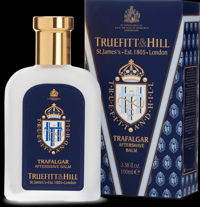 Truefitt & Hill Trafalgar Aftershave Balm 3.38 Ounces (Balsam, 100 ml)