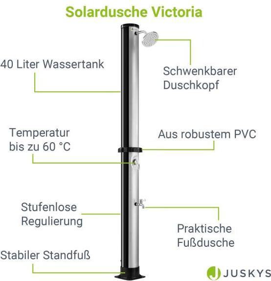 Produktbild Juskys Solardusche Victoria