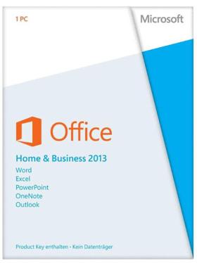 Produktbild Microsoft Office Home and Business 2013 (1 User)