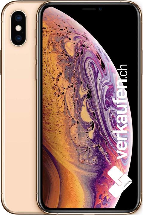 verkaufen.ch iPhone XS (64 GB, Gold, 5.80", 12 Mpx, SIM + eSIM, B / Sehr gut)