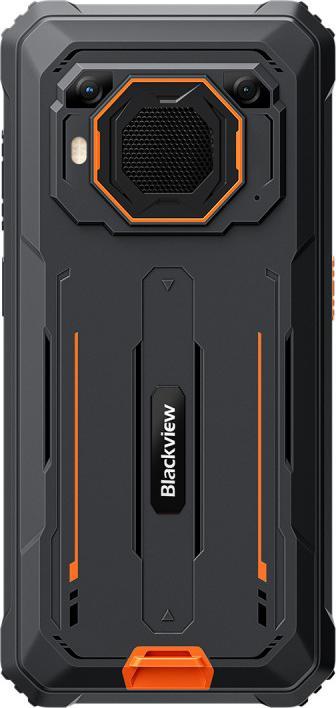 Actual product image Blackview BV6200 Plus (6.56" - NFC - 256 Go, 8 Go RAM - 11 000 mAh) Orange (256 GB, Orange, 6.56")