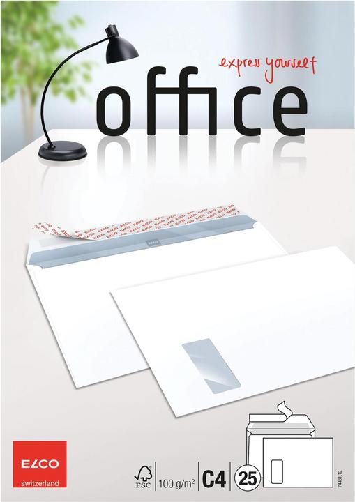 Image du produit Elco Enveloppes Office en petit paquet (C4, 25 x)