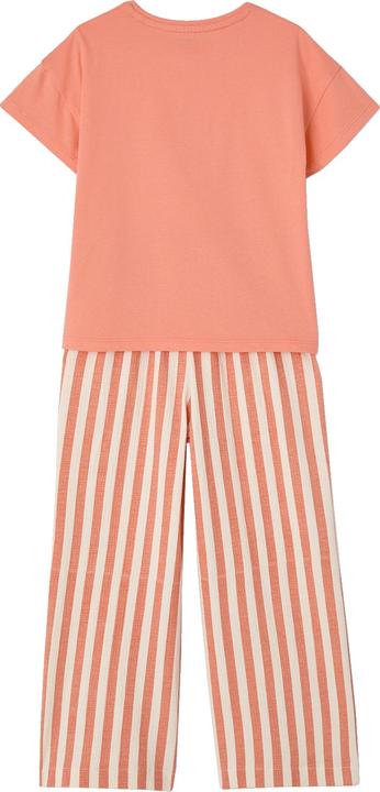 Produktbild Vertbaudet Mädchen-Set: T-Shirt & weite Hose (146)