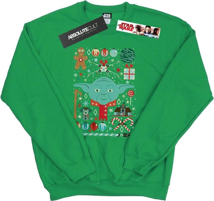 Produktbild Star Wars Yoda Christmas Sweatshirt (XXL)