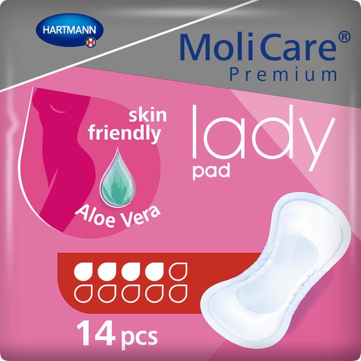 Produktbild Hartmann MoliCare Premium lady pad 4 Tropfen (14 x)
