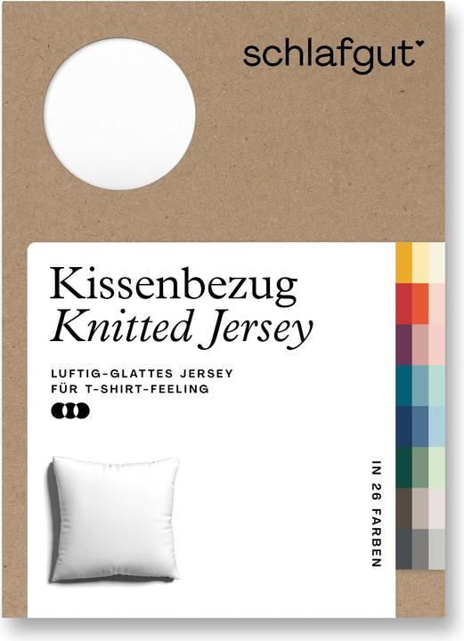 Actual product image schlafgut Knitted Jersey (Duvet cover, 80 x 80 cm)