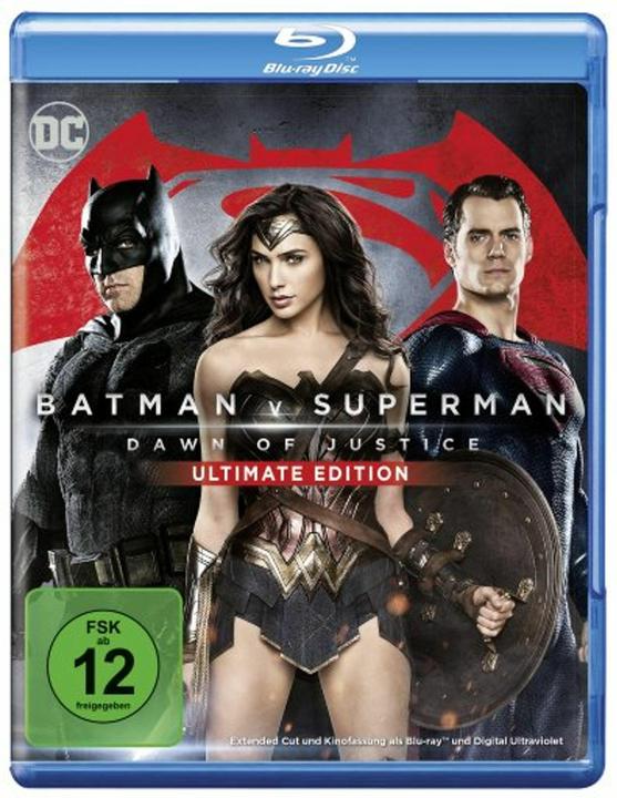 Immagine prodotto Batman v Superman: Dawn of Justice - Ultimate Edition (Blu-ray, 2016, Tedesco)