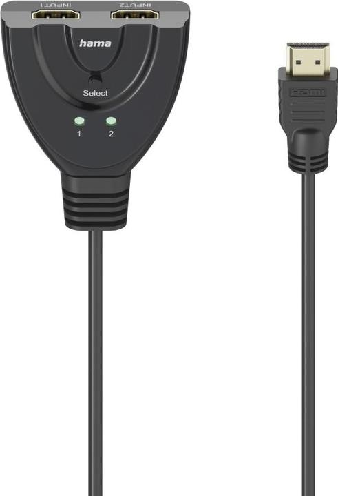 Immagine prodotto Hama Commutatore 4K HDMI™ 2x1, 2 prese HDMI™ - 1 spina HDMI™