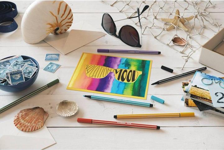 Actual product image STABILO Pen 68 Premium felt-tip pen (Multicoloured, 20 x)