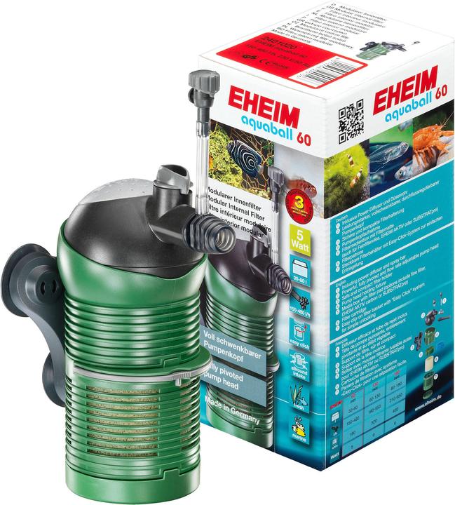 Produktbild Eheim Aquaball 60 (60 l, Innenfilter, Süsswasser, Salzwasser)
