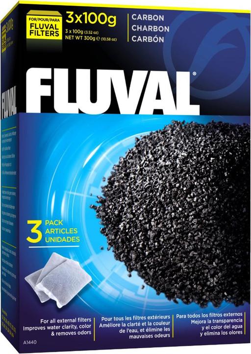 Immagine prodotto Fluval Carbone attivo (Filtri interni, Acqua dolce, Acqua salata)
