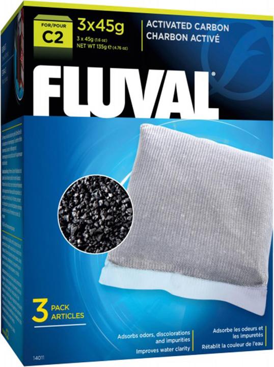 Fluval Cartuccia C2 in carbonio 3x45g