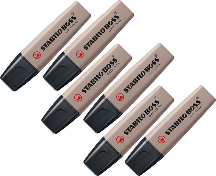 Immagine prodotto STABILO BOSS NATURE COLORS - evidenziatore (colore assortito, 5 mm, 6 x)