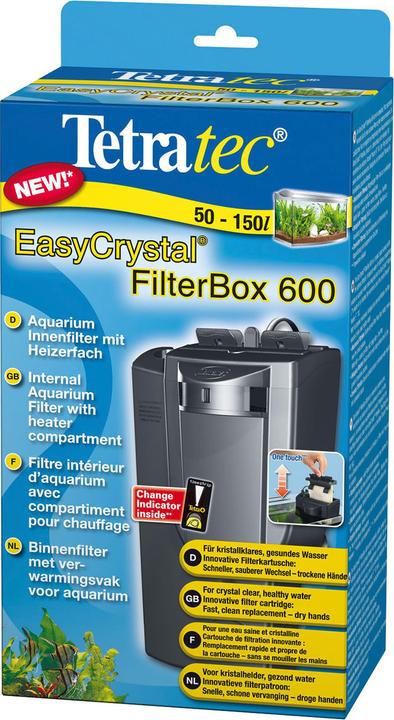 Produktbild Tetra Filter EasyCrystal 600 (150 l, Innenfilter, Meerwasser, Süsswasser)