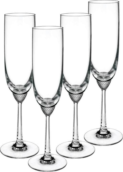 Actual product image Villeroy & Boch Octavie Champagne Glasses (16 cl, 4 Glasses, Champagne glasses)