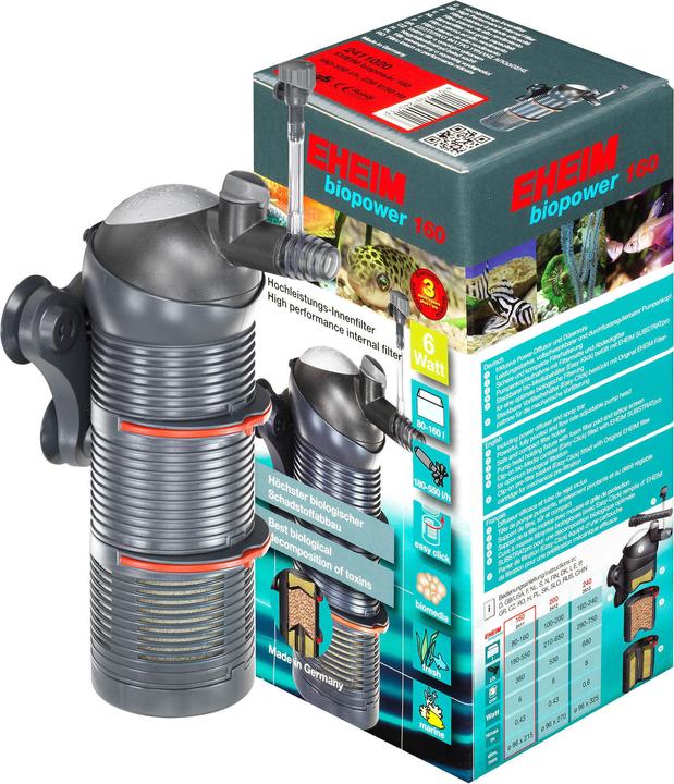 Produktbild Eheim Biopower 160+ media (160 l, Innenfilter, Süsswasser, Salzwasser)