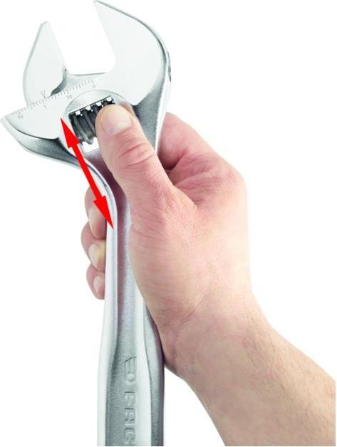 Actual product image Facom Adjustable wrench (17 mm)