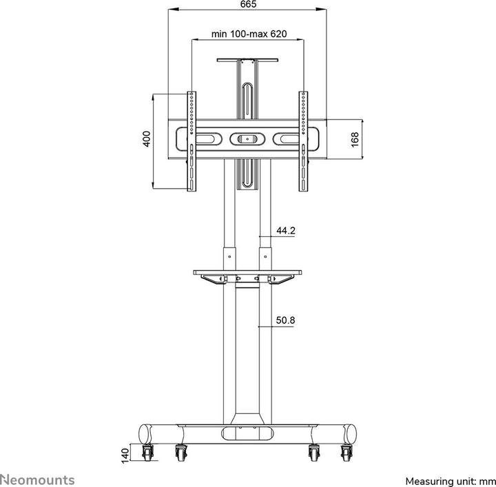 Produktbild Neomounts NM-M1700 (Universal, 75", 50 kg)
