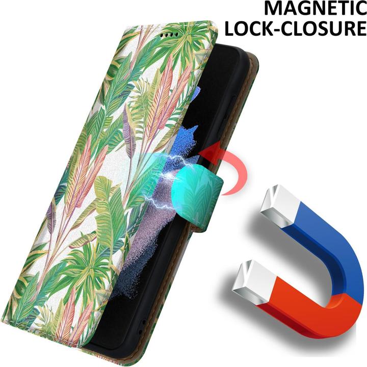 Actual product image Cadorabo Book cover with print (Samsung Galaxy S21 Ultra)